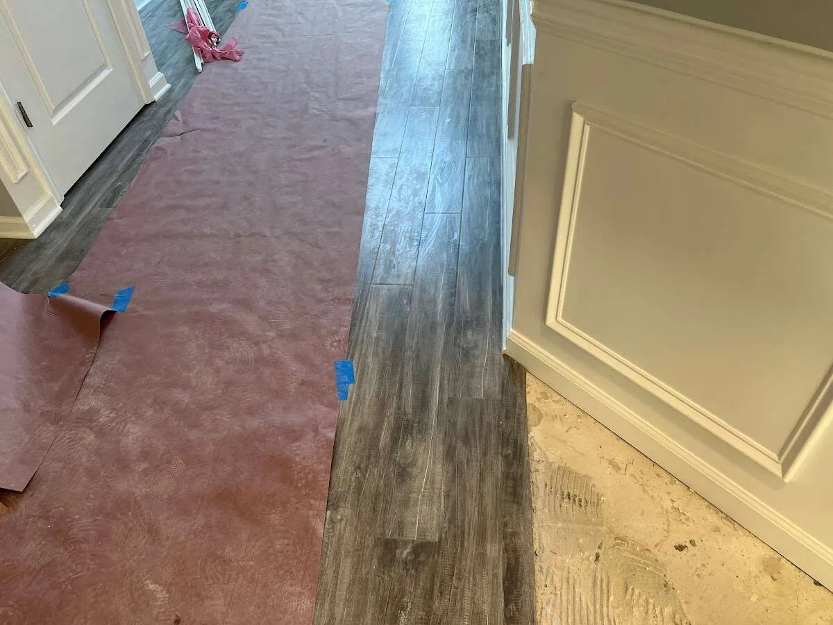 Completed marble shower restoration in Suitland